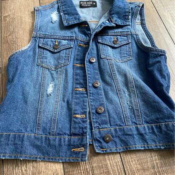 Jean jacket vest - Picture 1 of 1